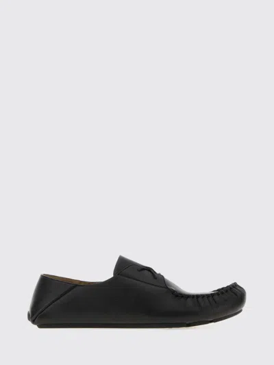 Loewe Leather Rambla Loafers In Black