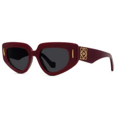 Loewe Anagram Lw40160i 66a In Burgundy