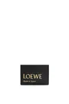Loewe Logo-embossed Leather Card Holder