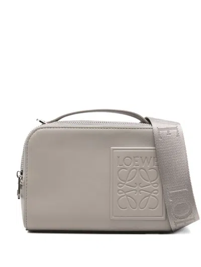 Loewe Mini Leather Cross Body Bag In Neutral