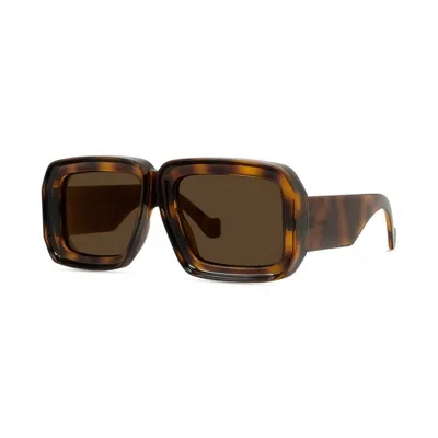 Loewe Signature Lw40064u 52g In Dark Havana/brown Mirror