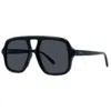 Loewe Aviator-style Acetate Sunglasses In Black