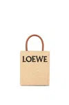 Loewe Standard A4 Raffia Tote Bag