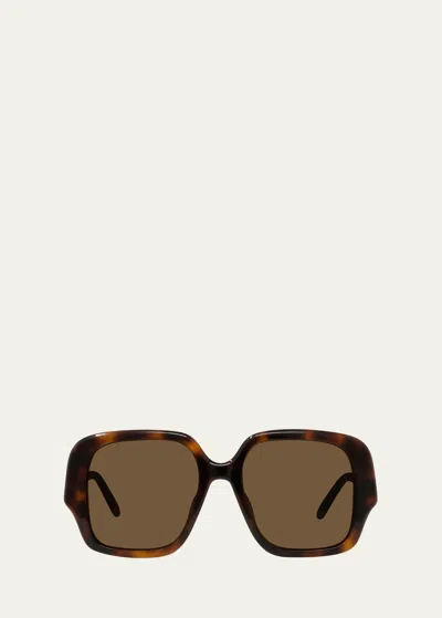 LOEWE LOGO ACETATE BUTTERFLY SUNGLASSES