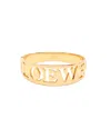 Loewe Logo Bangle In Gold