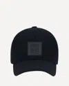 Loewe Men Logo Canvas Baseball Cap In Blue