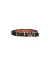 Loewe Women Logo Belt In Black