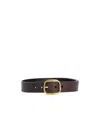Loewe Logo Belt In Black