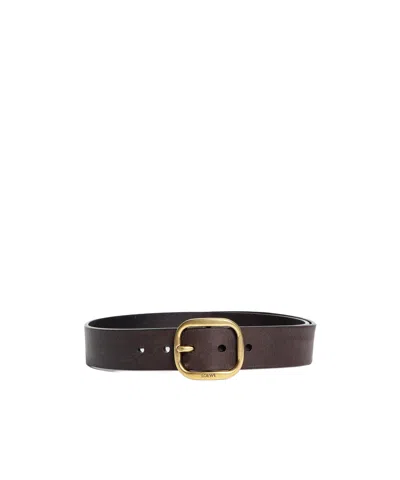 Loewe Logo Belt In Black