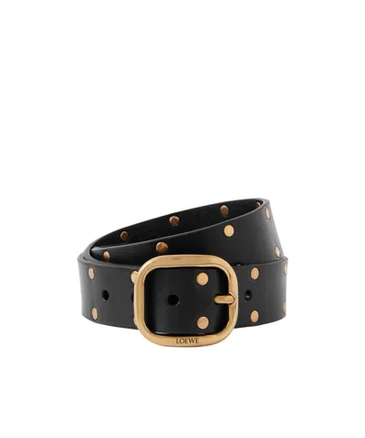 LOEWE STUDDED BUCKLE BELT
