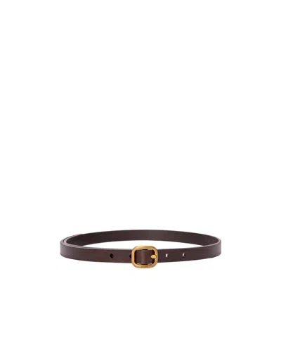 Loewe Logo Belt In Black