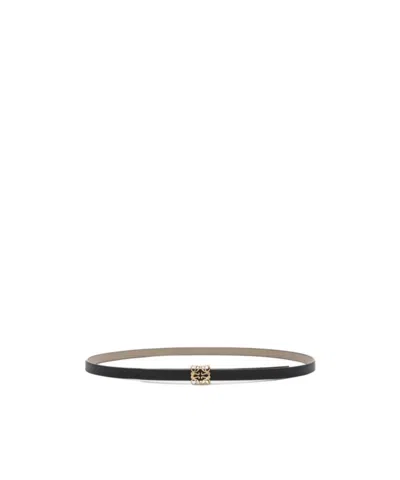 Loewe Logo Belt In Black