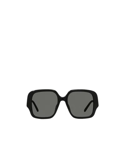 Loewe Logo Box Sunglasses In Gray