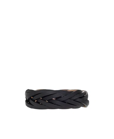 Loewe Logo Bracelet In Black