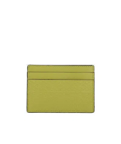 Loewe Logo Card Pack In Green