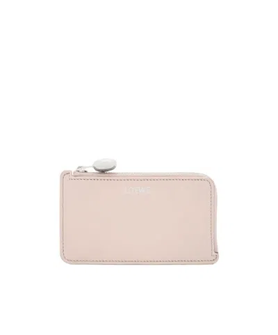 Loewe Logo Card Pack In Nude
