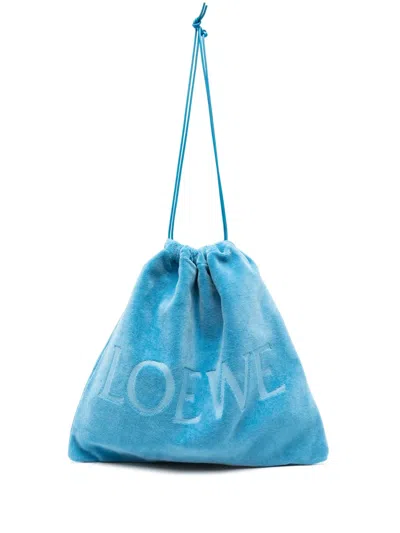 Loewe Logo-debossed Clutch