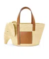 Loewe Women's Medium Elephant Basket Bag - Natural/tan