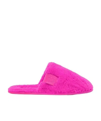 LOEWE LOGO DETAILS COTTON SLIPPERS
