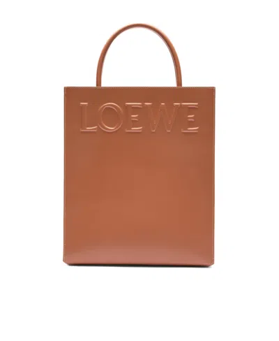 LOEWE LOEWE LOGO EMBOSSED TOTE BAG