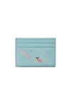 Loewe X Suna Fujita - Fonds Marins Simple Open Cardholder In Blue