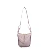 Loewe Compact Hammock Leather Handbag In Purple