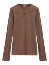 Loewe Wool-blend Long-sleeve T-shirt