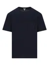 Loewe T-shirt And Polo Shirt In Blue