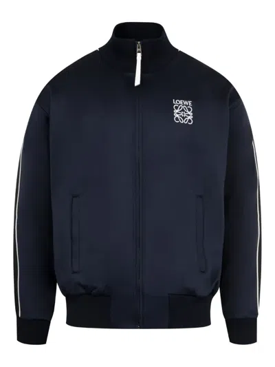 LOEWE LOGO-EMBROIDERED TRACK JACKET