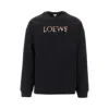 Loewe Logo Embroidery Crewneck Sweatshirt