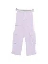 Loewe Cargo Tracksuit Trousers In Technical Jersey In Multi