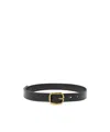 Loewe Leather Belt In Black