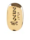 Loewe Engraved Wide Band Bracelets In Gold