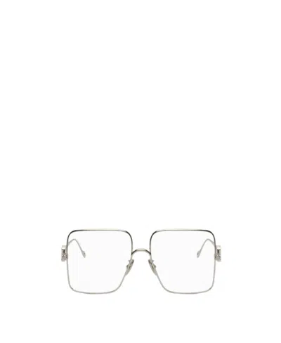 Loewe Logo Flat Mirror In White