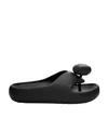 Loewe X Paula's Ibiza Foam Bubble Slides In Black