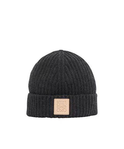 Loewe Logo Hat In Black