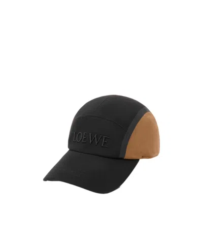 Loewe Logo Hat In Black