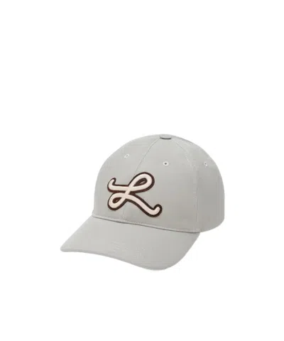 Loewe Logo-patch Baseball Cap In White