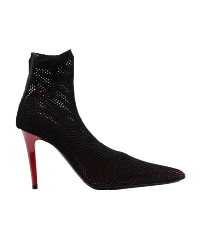 Loewe Logo High Heels In Black