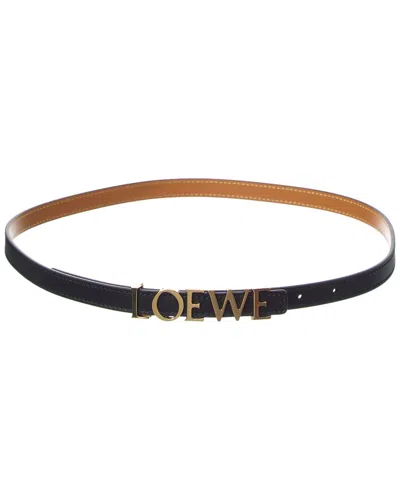LOEWE LOEWE LOGO LEATHER BELT