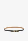 Loewe Bold 1.5cm Women's Belt In Black