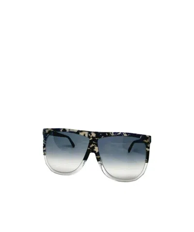 Loewe Logo Logo Sunglasses In Blue