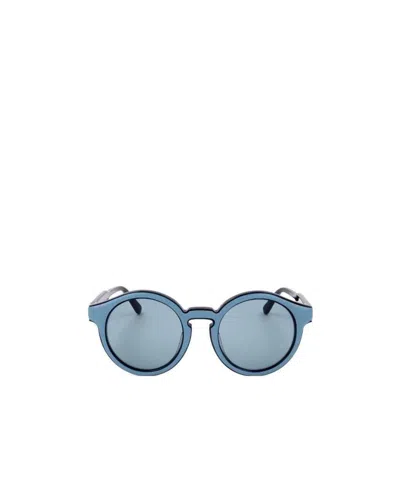 Loewe Logo Logo Sunglasses In Blue