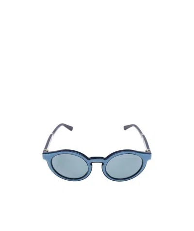 Loewe Logo Logo Sunglasses In Blue