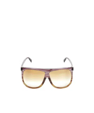 Loewe Logo Logo Sunglasses In Nude