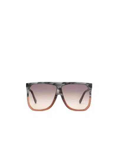 Loewe Logo Logo Sunglasses In Nude