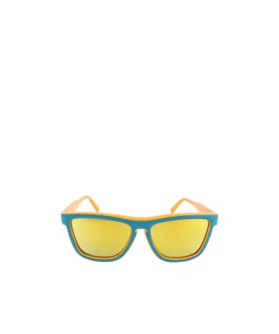 Loewe Logo Logo Sunglasses In Yellow