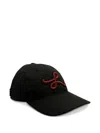 Loewe Logo-patch Baseball Cap In Black