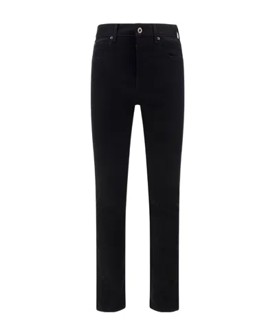 Loewe Logo-patch Denim Jeans In Black