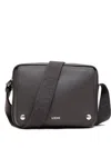 Loewe Medium Zip Messenger Bag In Gray